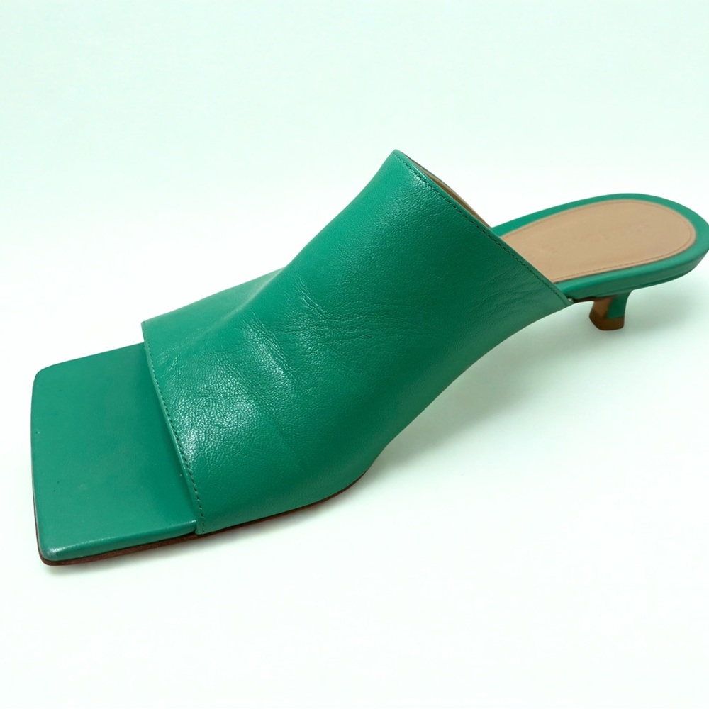 Bottega Veneta Square Toe Mules
